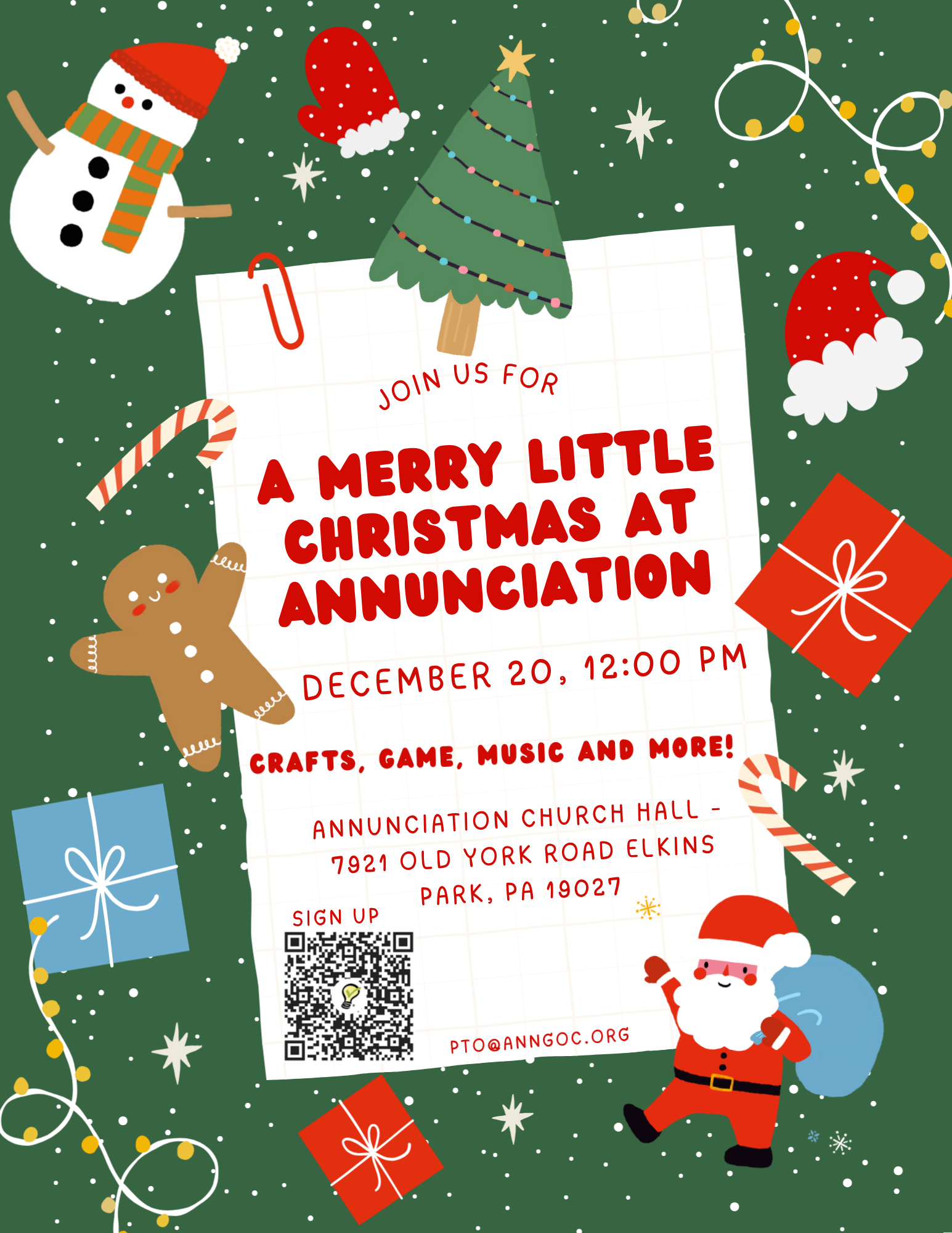 A Merry Little Christmas at Annunciation