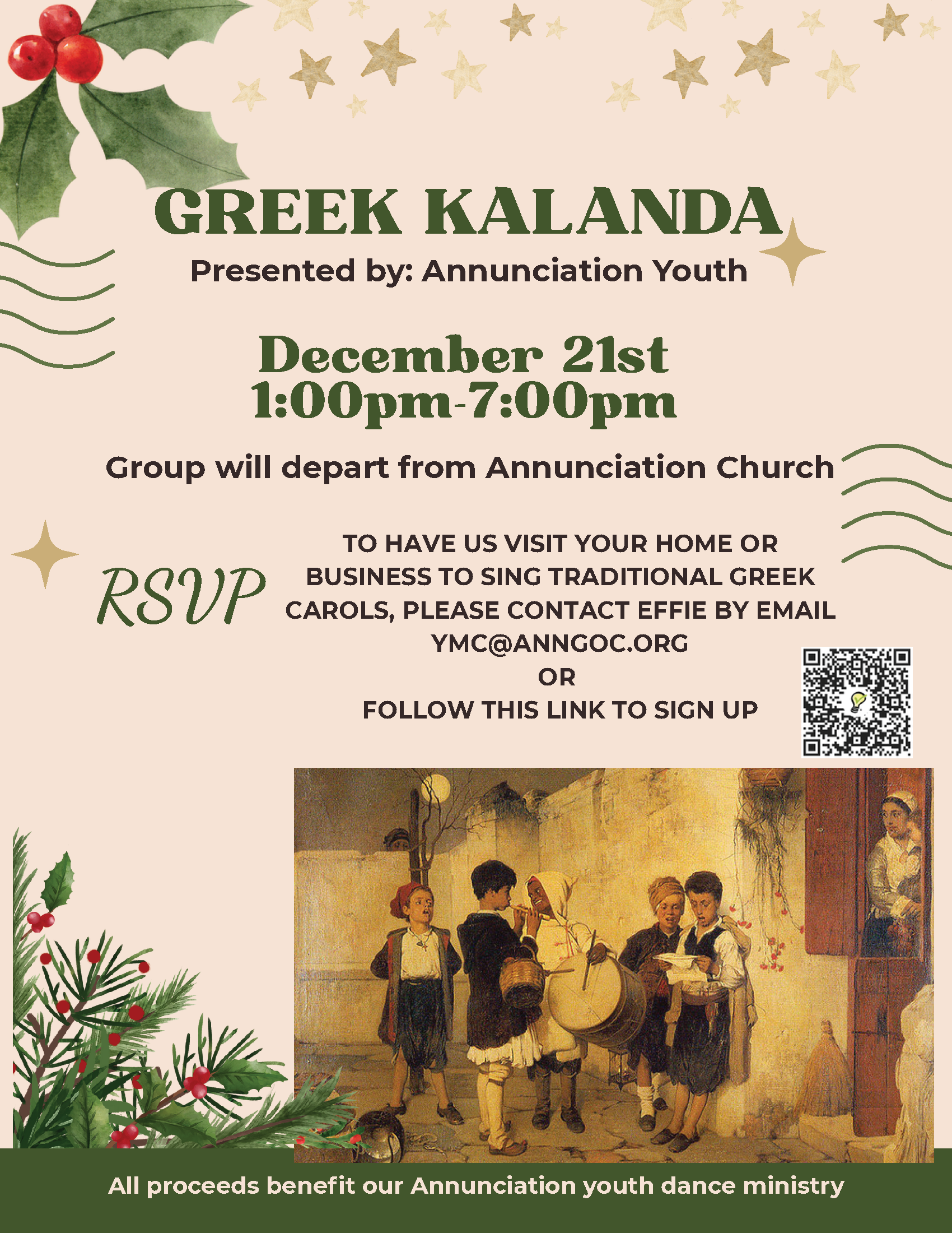 Sunday, December 21, 1-7 PM