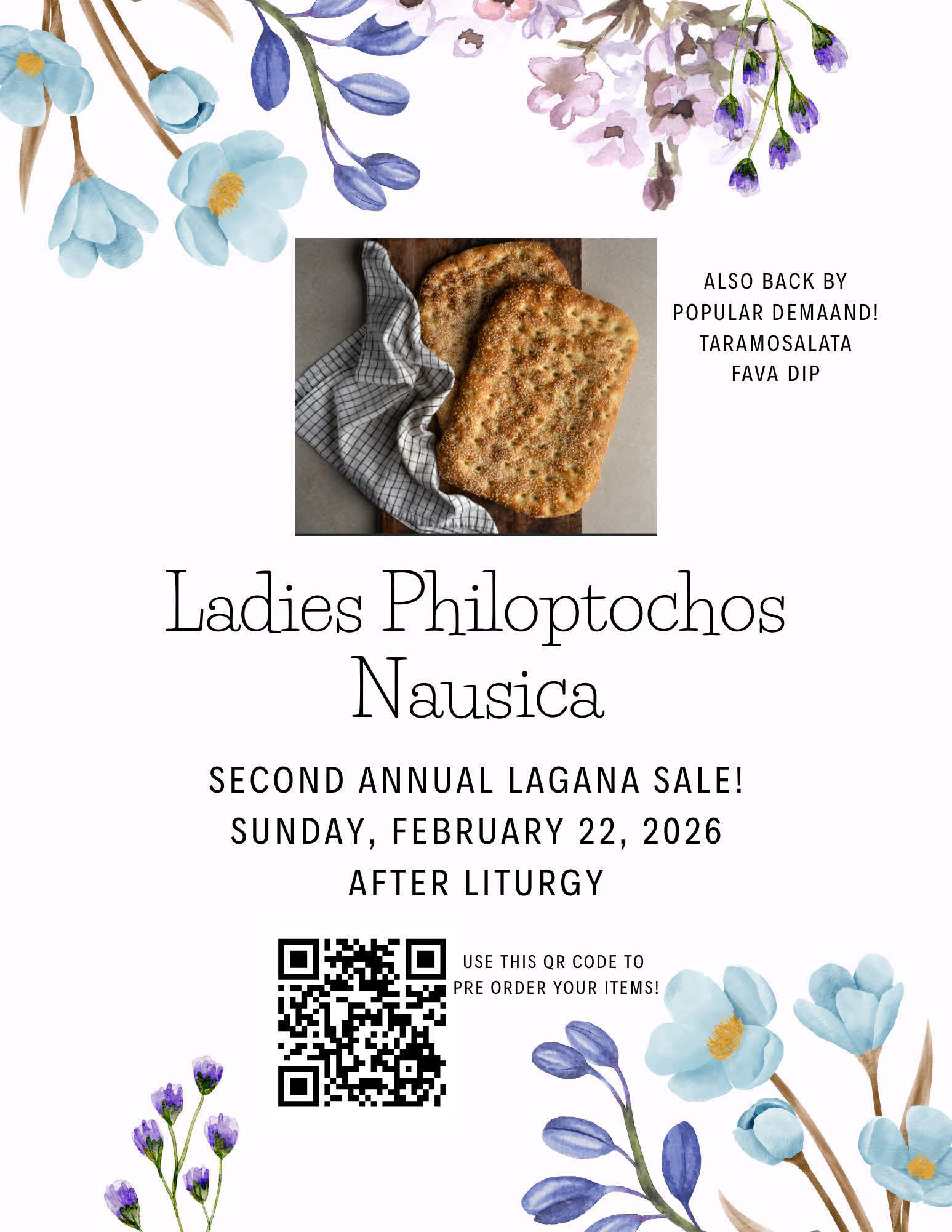 Lagana (Lenten Flatbread) Sale
