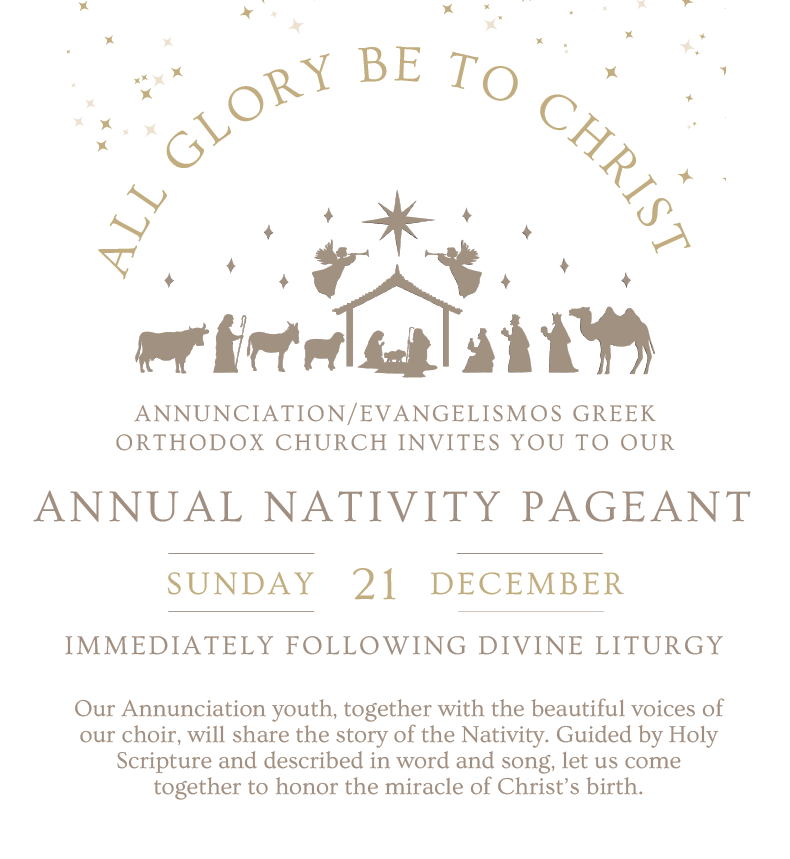 Youth Nativity Pageant